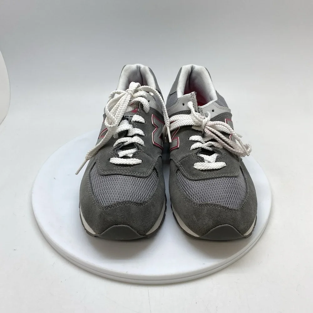 New Balance Sneakers 8.5 B Womens 574 WL574GP Gray Running Athletic Gym Shoes